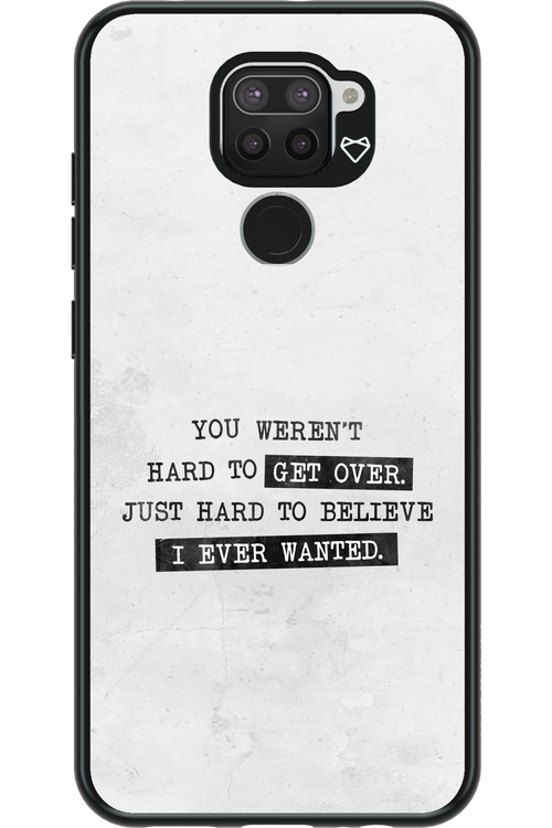 Hard to Believe - Xiaomi Redmi Note 9