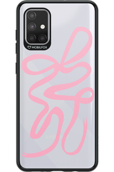 Pink Bow - Samsung Galaxy A71