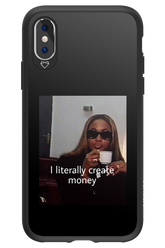 I literally create money - Apple iPhone X
