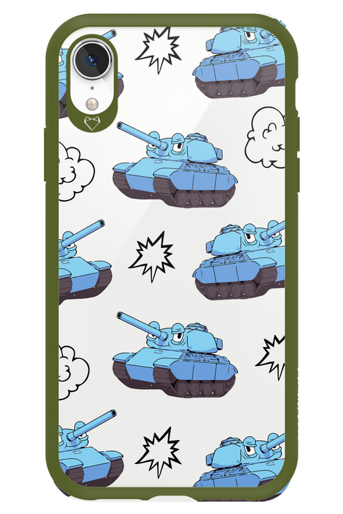 Tank Guy Transparent - Apple iPhone XR
