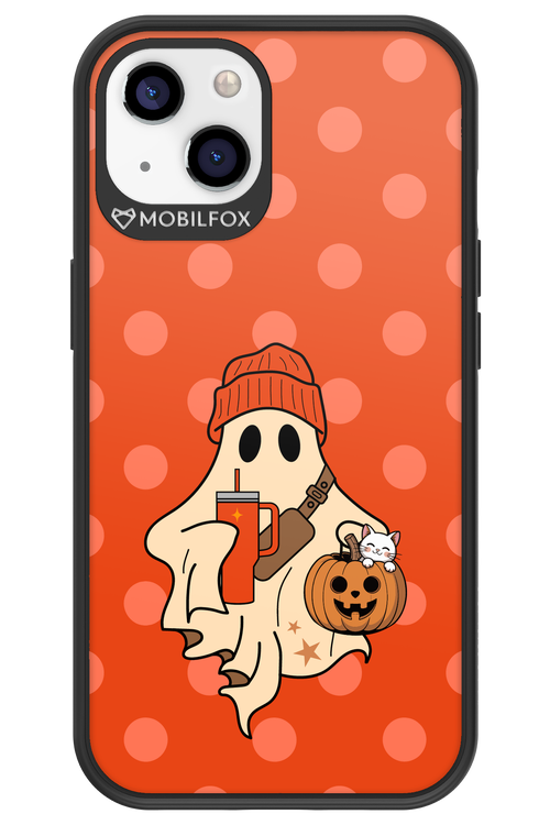 Ghost Girl (Orange) - Apple iPhone 13