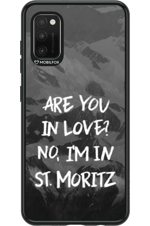 I'm in St. Moritz - Samsung Galaxy A41