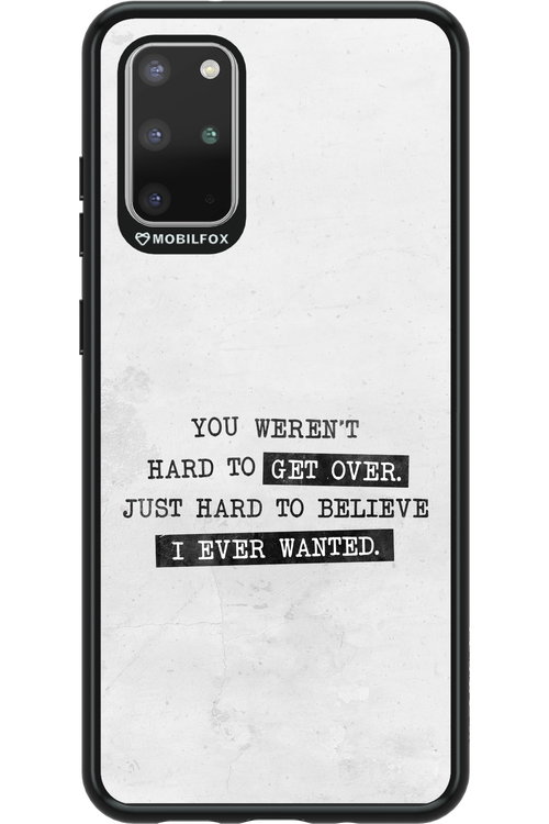 Hard to Believe - Samsung Galaxy S20+