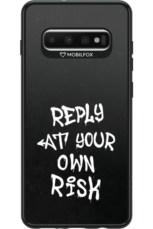 Risk Black - Samsung Galaxy S10+
