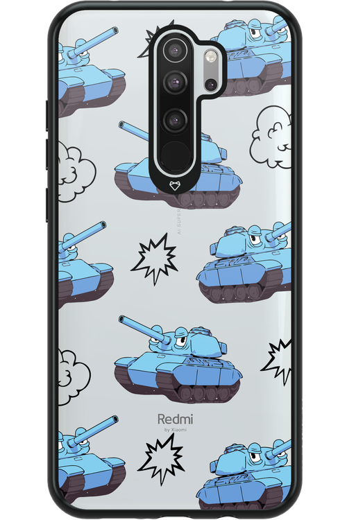 Tank Guy Transparent - Xiaomi Redmi Note 8 Pro