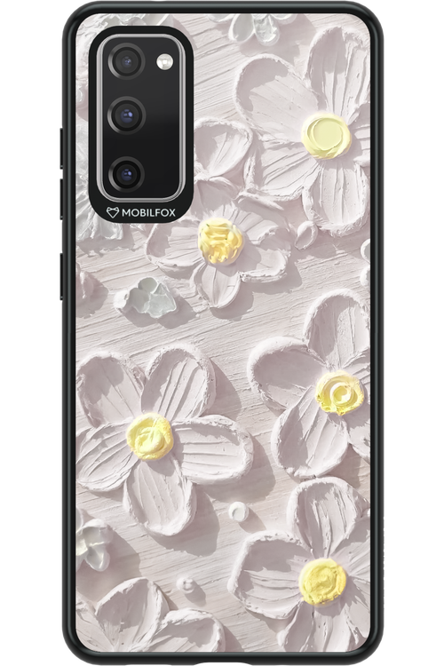 White Flowers 2.0 - Samsung Galaxy S20 FE