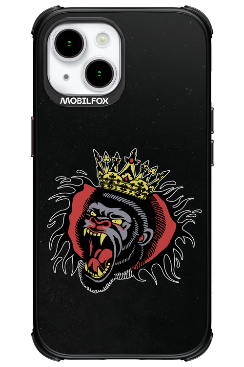 Monkey Rage Black - Apple iPhone 15