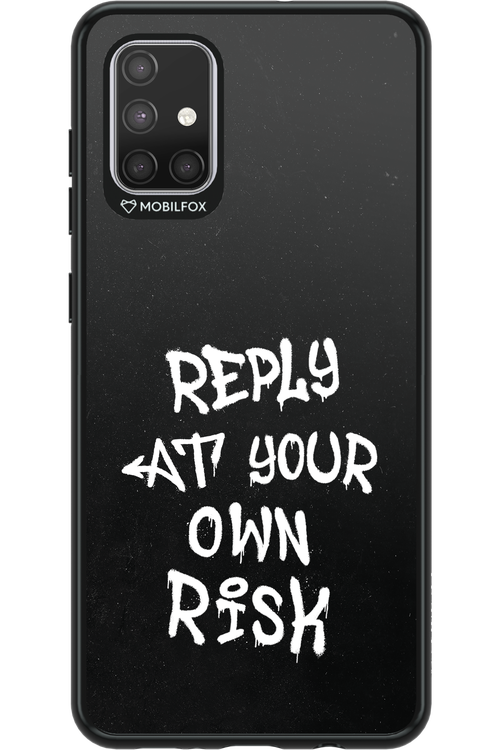 Risk Black - Samsung Galaxy A71