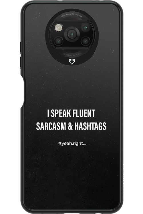 Sarcasm - Xiaomi Poco X3 Pro
