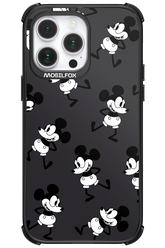 Iconic Mouse (antracite pattern) - Apple iPhone 14 Pro Max
