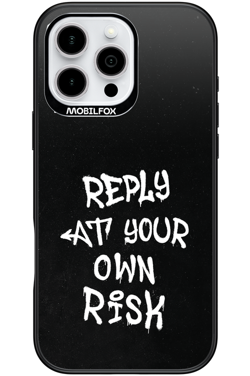 Risk Black - Apple iPhone 16 Pro Max