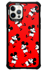 Iconic Mouse (red pattern) - Apple iPhone 12 Pro
