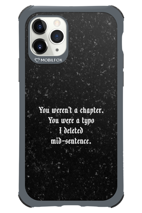 A Typo - Apple iPhone 11 Pro