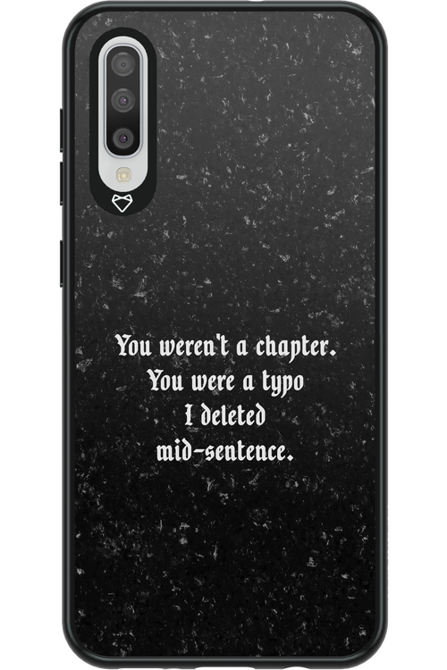 A Typo - Samsung Galaxy A50