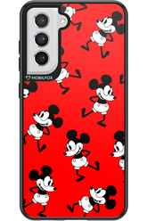 Iconic Mouse (red pattern) - Samsung Galaxy S21 FE