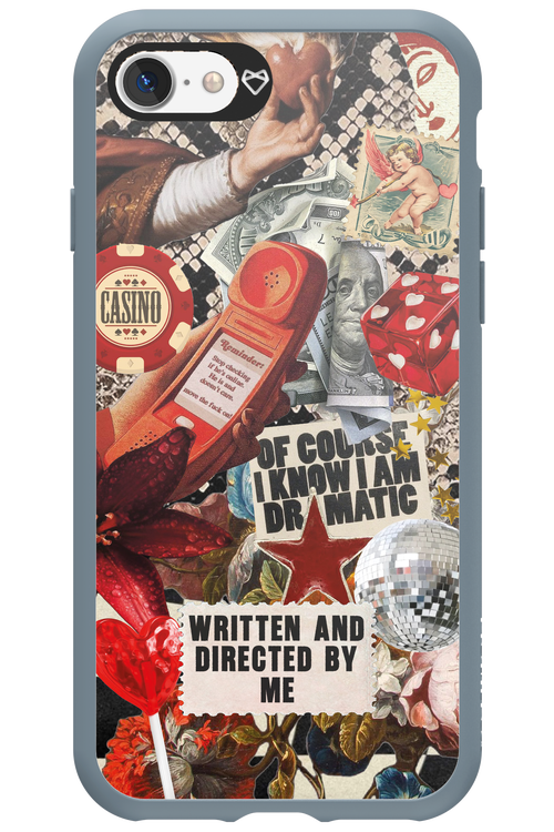 RED VINTAGE - Apple iPhone 7