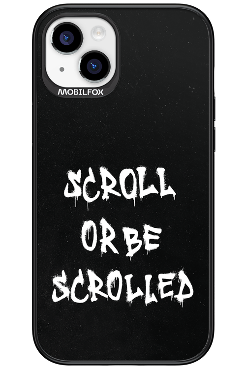 Scroll Black - Apple iPhone 15 Plus