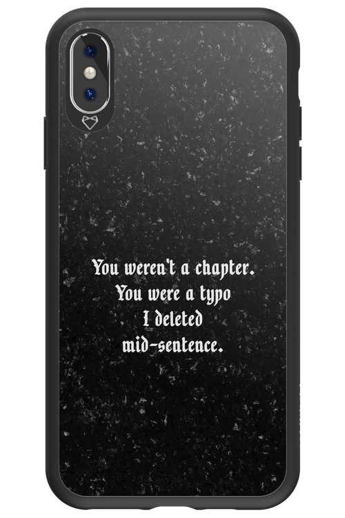 A Typo - Apple iPhone XS Max