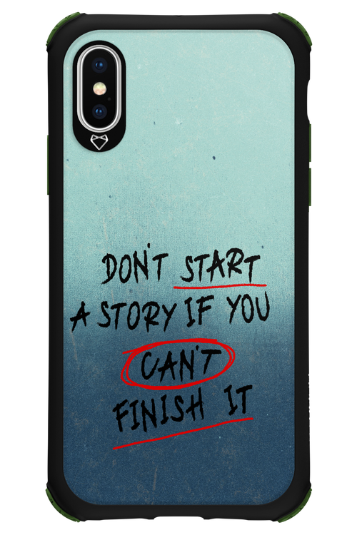 Don't Start - Apple iPhone X