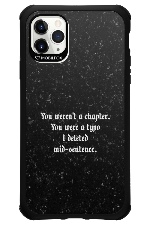 A Typo - Apple iPhone 11 Pro Max