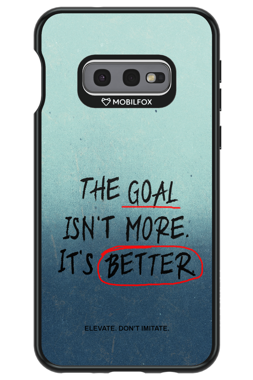 The Goal - Samsung Galaxy S10e