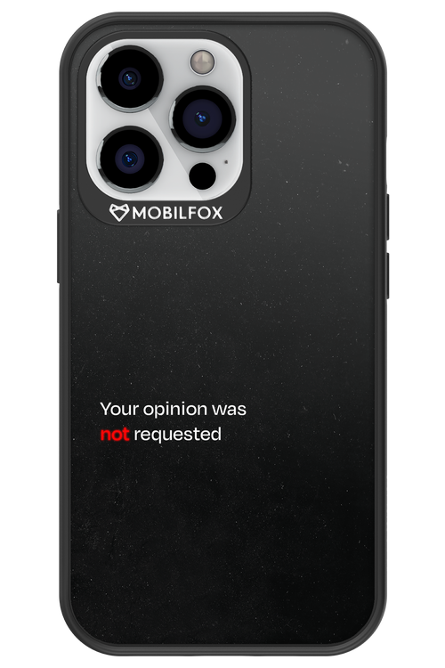 Not Requested 2.0 - Apple iPhone 13 Pro