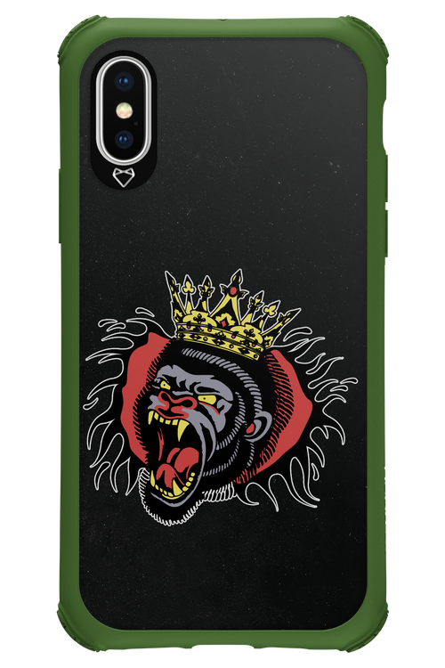 Monkey Rage Black - Apple iPhone XS