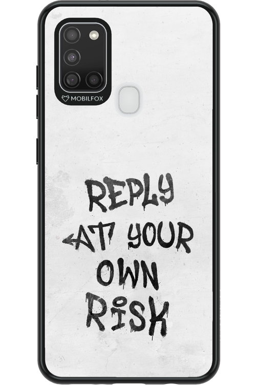 At Your Own Risk - Samsung Galaxy A21 S