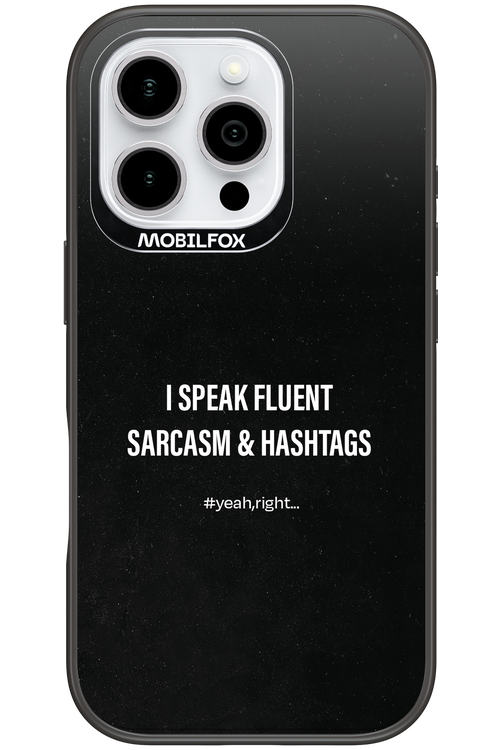 Sarcasm - Apple iPhone 16 Pro