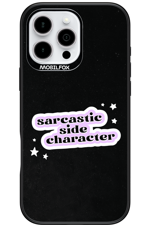 Sarcastic Black - Apple iPhone 16 Pro Max