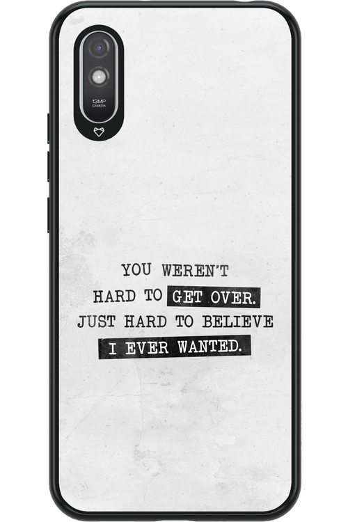 Hard to Believe - Xiaomi Redmi 9A