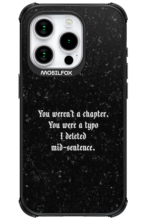 A Typo - Apple iPhone 15 Pro