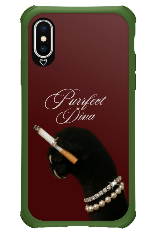 Purrfect Diva - Apple iPhone X
