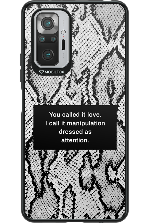 Manipulation - Xiaomi Redmi Note 10S