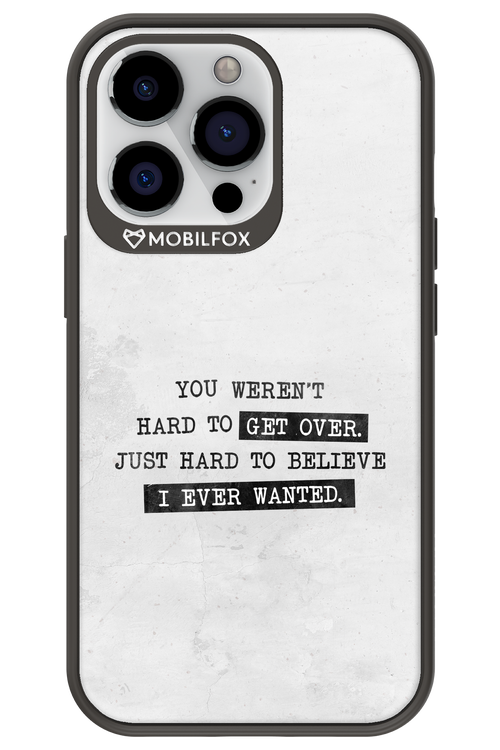 Hard to Believe - Apple iPhone 13 Pro