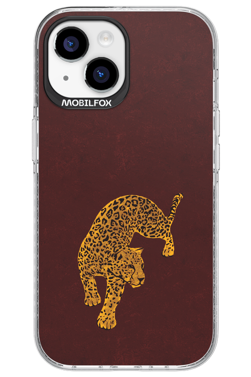 Burgundy Leopard - Apple iPhone 15