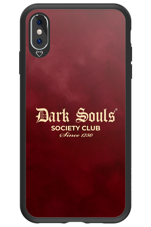 Dark Souls (Burgundy) - Apple iPhone XS Max