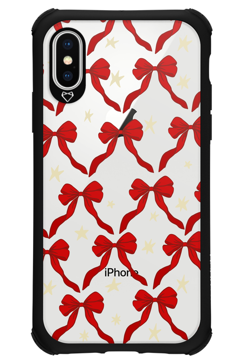 Bow & Stars (Transparent) - Apple iPhone X