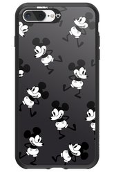 Iconic Mouse (antracite pattern) - Apple iPhone 7 Plus