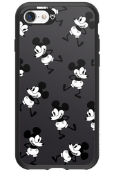 Iconic Mouse (antracite pattern) - Apple iPhone SE 2020