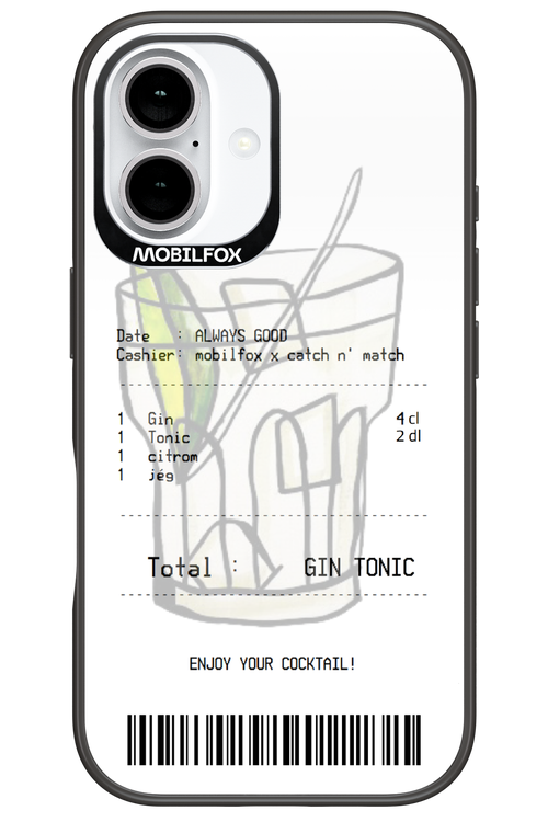 gin tonic - Apple iPhone 16