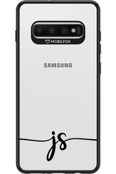 JS Monogram - Samsung Galaxy S10+