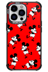 Iconic Mouse (red pattern) - Apple iPhone 13 Pro