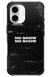 No snow, no show - Apple iPhone 16