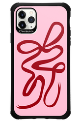 Burgundy Bow - Apple iPhone 11 Pro Max