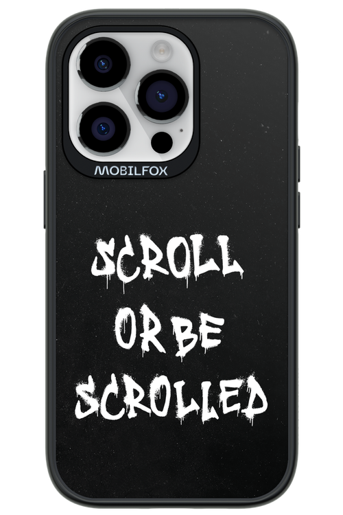 Scroll Black - Apple iPhone 14 Pro