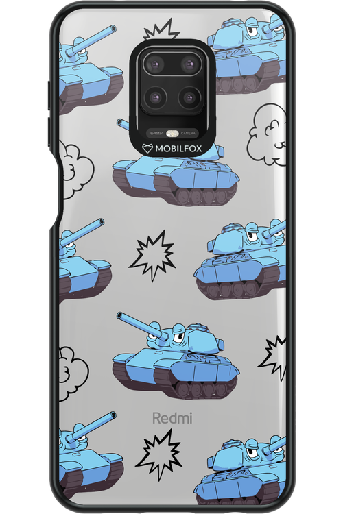 Tank Guy Transparent - Xiaomi Redmi Note 9 Pro