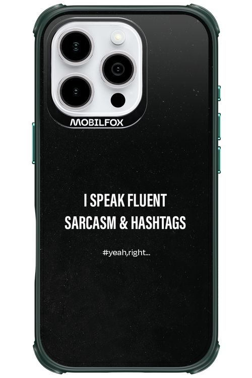 Sarcasm - Apple iPhone 16 Pro