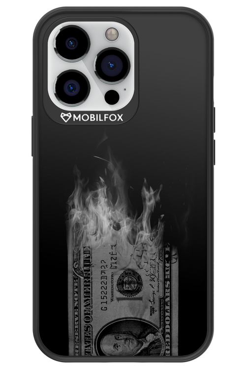 Money Burn B&W 2.0 - Apple iPhone 13 Pro