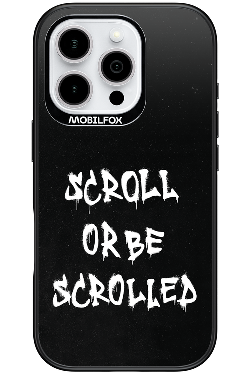 Scroll Black - Apple iPhone 16 Pro